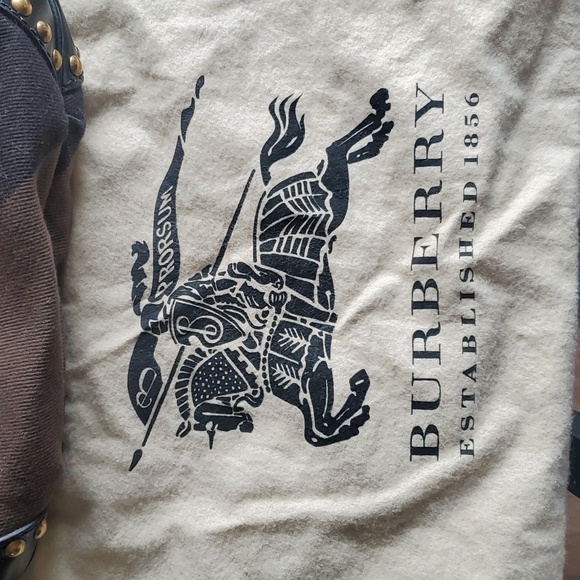 Burberry Prorsum Brown Cadet Shearling bag - Picture 9 of 9